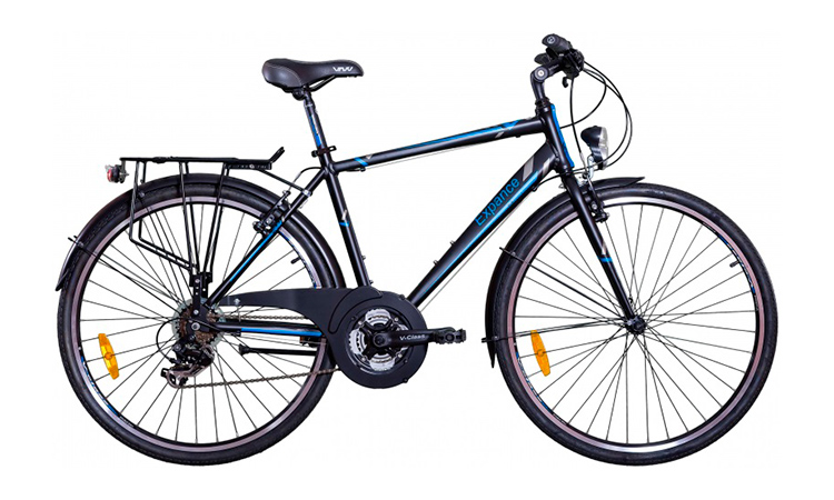 Велосипед 28" VNV Expance Gent (2018) 2018 Черно-синий